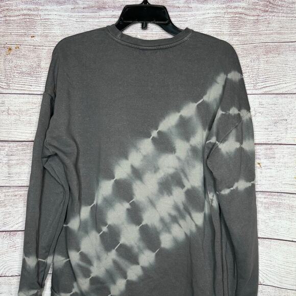 Disney Hocus Pocus Halloween Witches Gray Tie Dye Sweatshirt Size Small - Picture 6 of 9